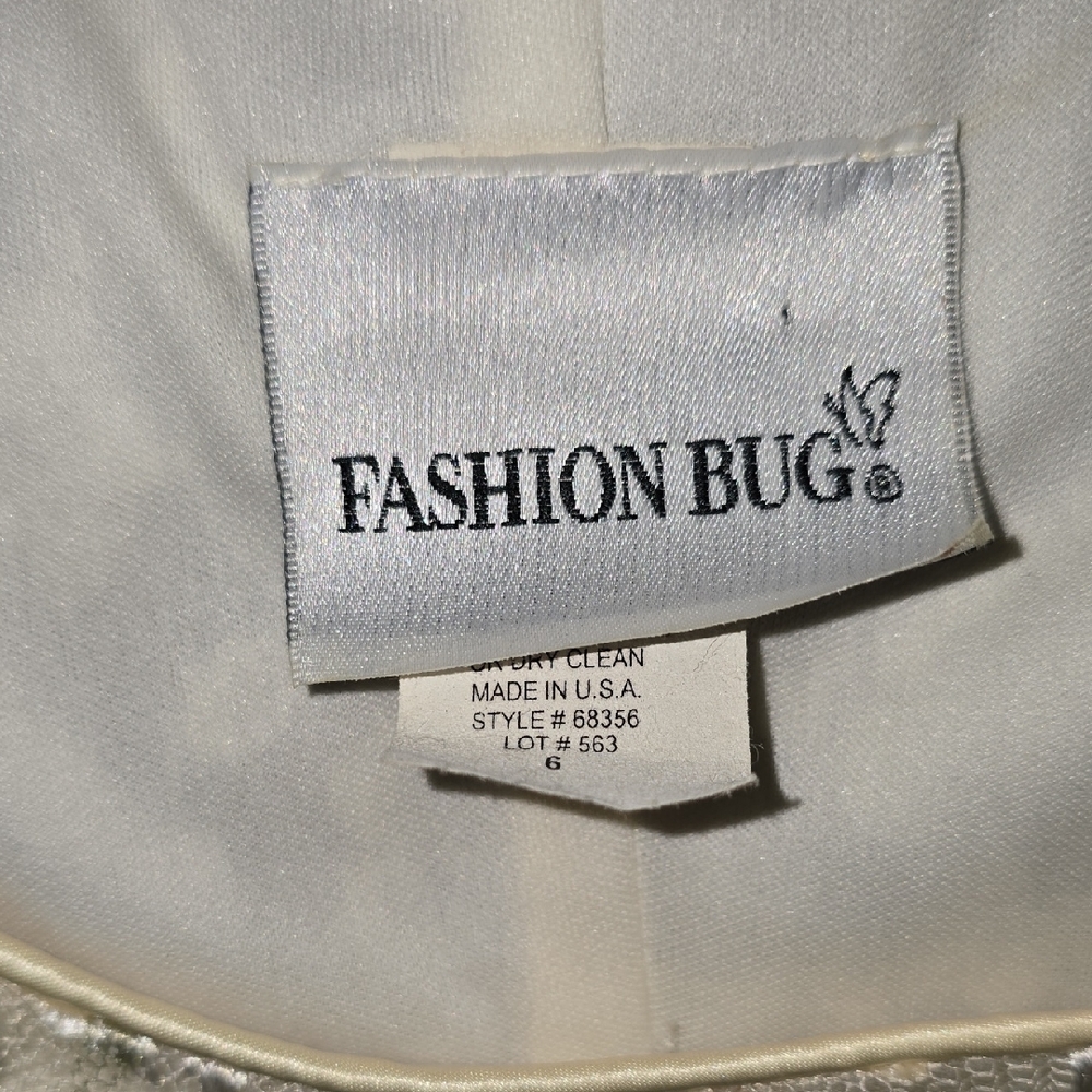 (RARE) Fashion Bug Ivory Dress